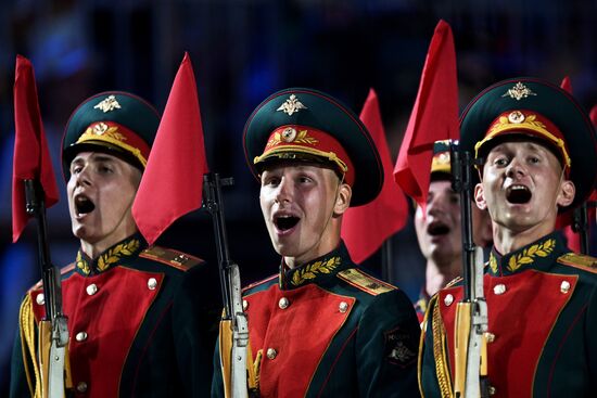 Russia Military Music Festival Opening