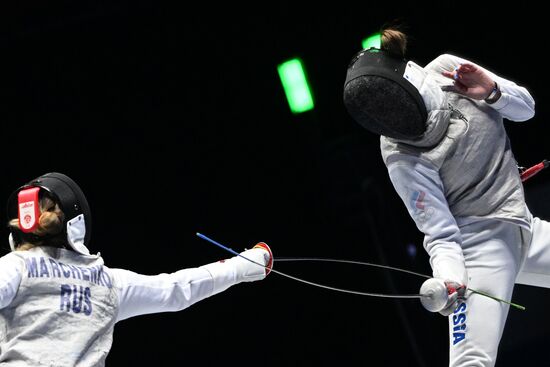 Russia Spartakiad Fencing Epee