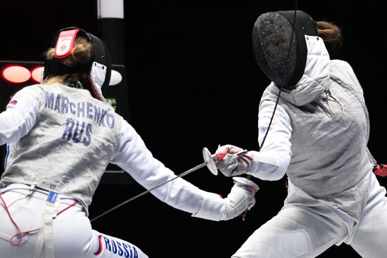 Russia Spartakiad Fencing Epee