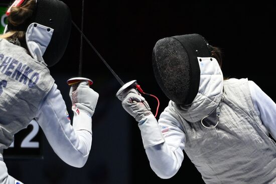 Russia Spartakiad Fencing Epee