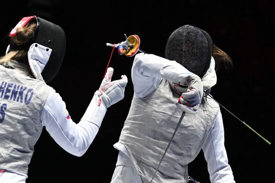 Russia Spartakiad Fencing Epee