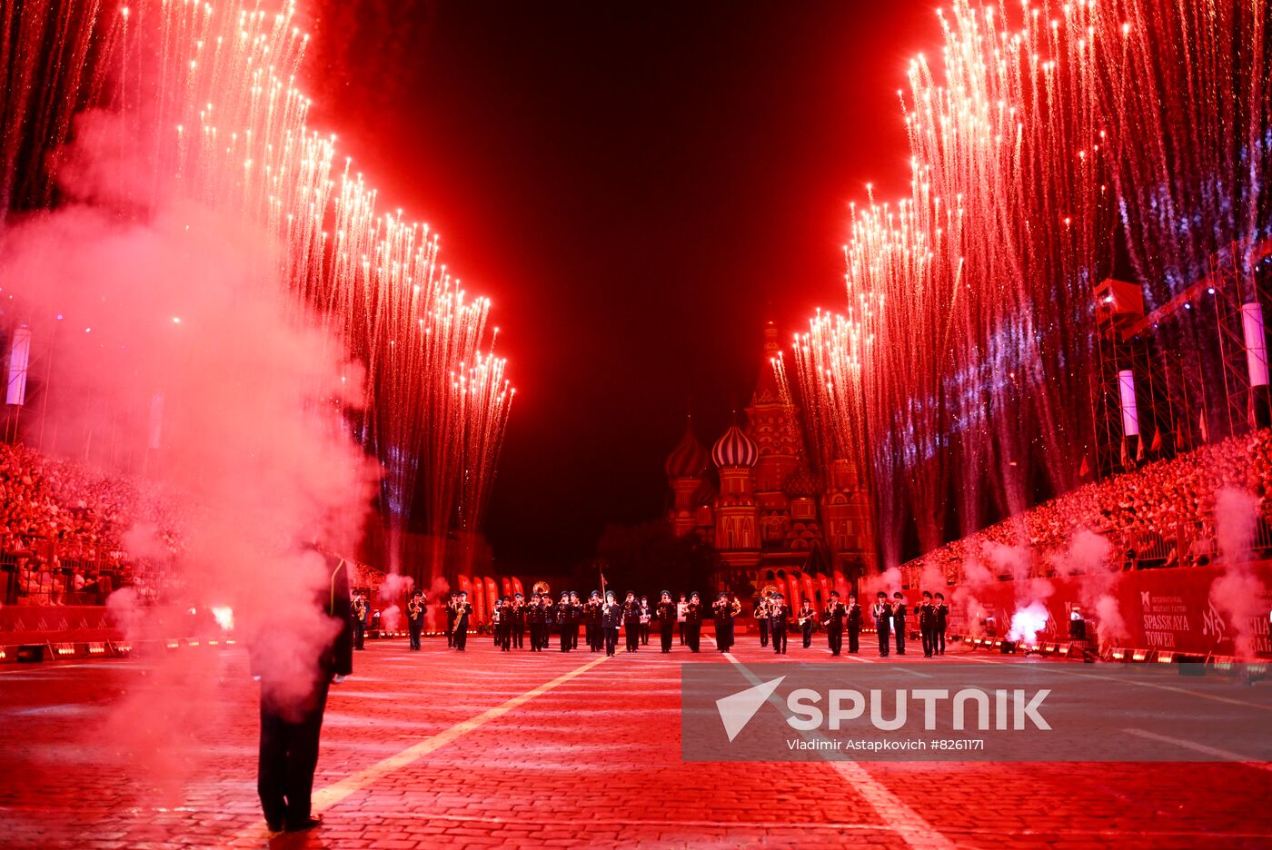 Russia Military Music Festival Opening