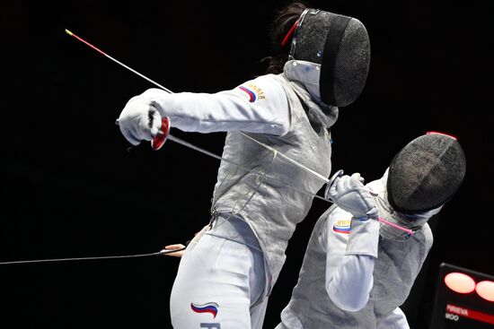 Russia Spartakiad Fencing Epee