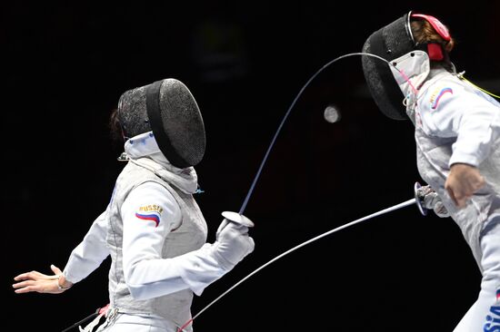 Russia Spartakiad Fencing Epee