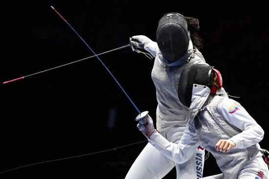 Russia Spartakiad Fencing Epee