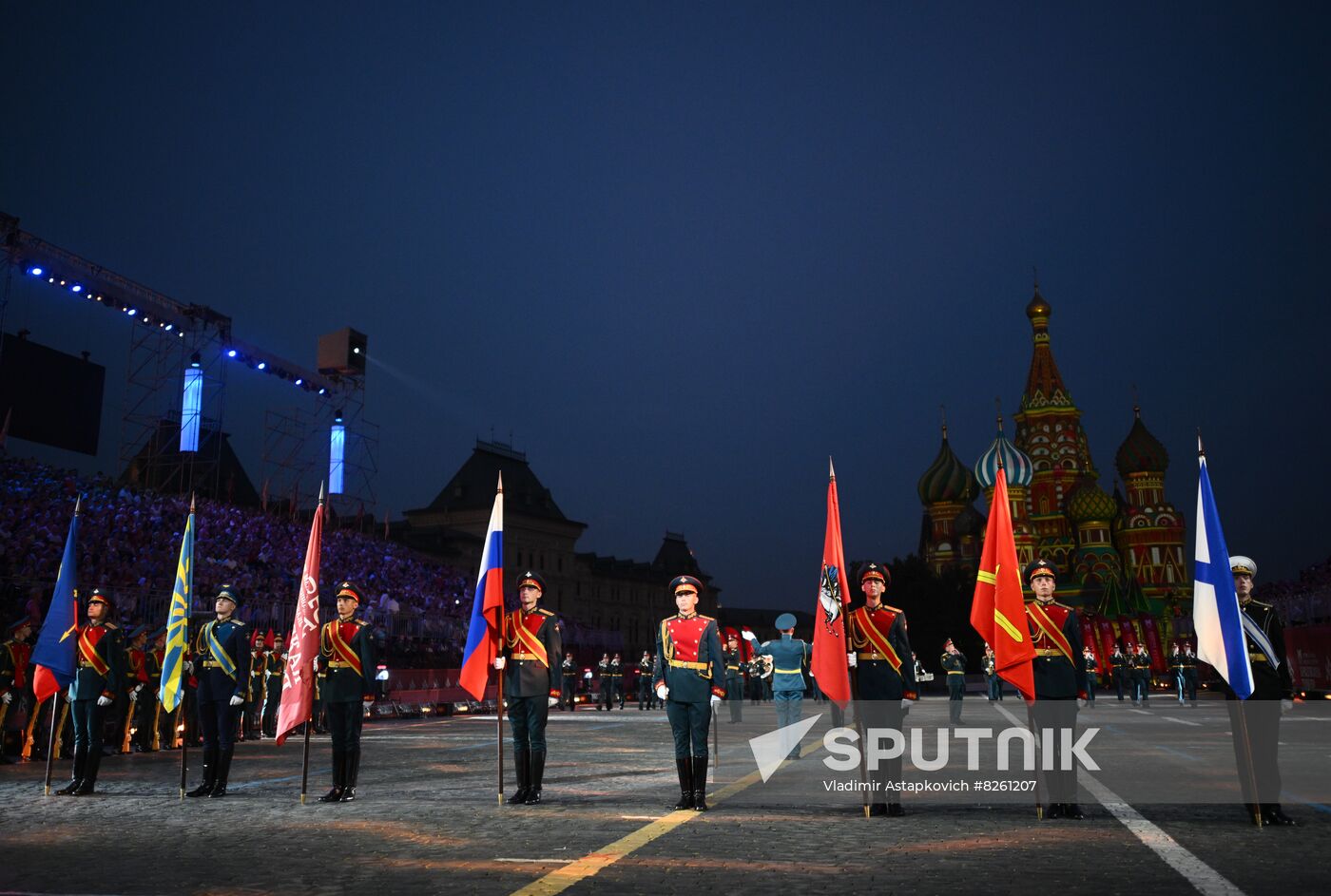 Russia Military Music Festival Opening