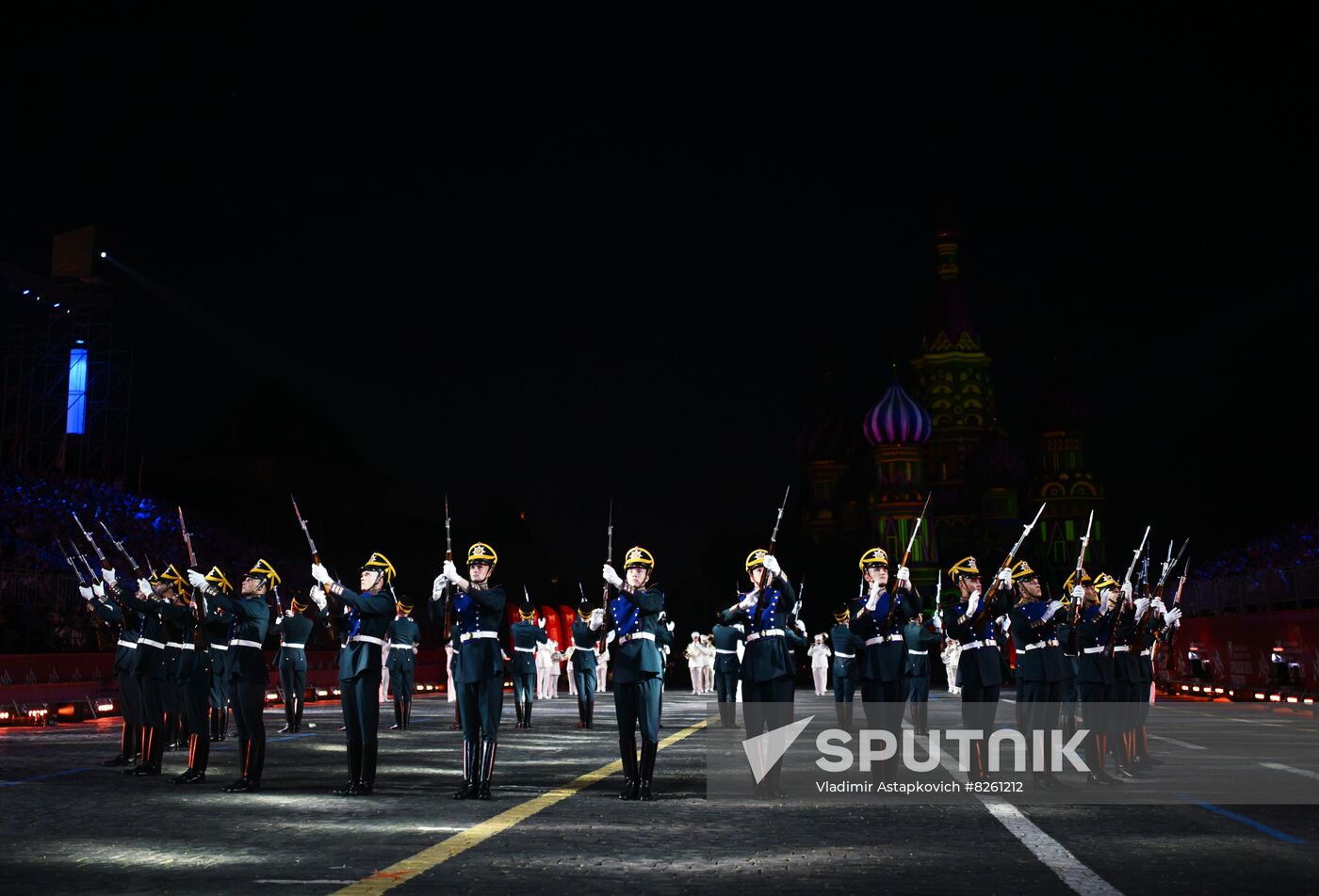 Russia Military Music Festival Opening