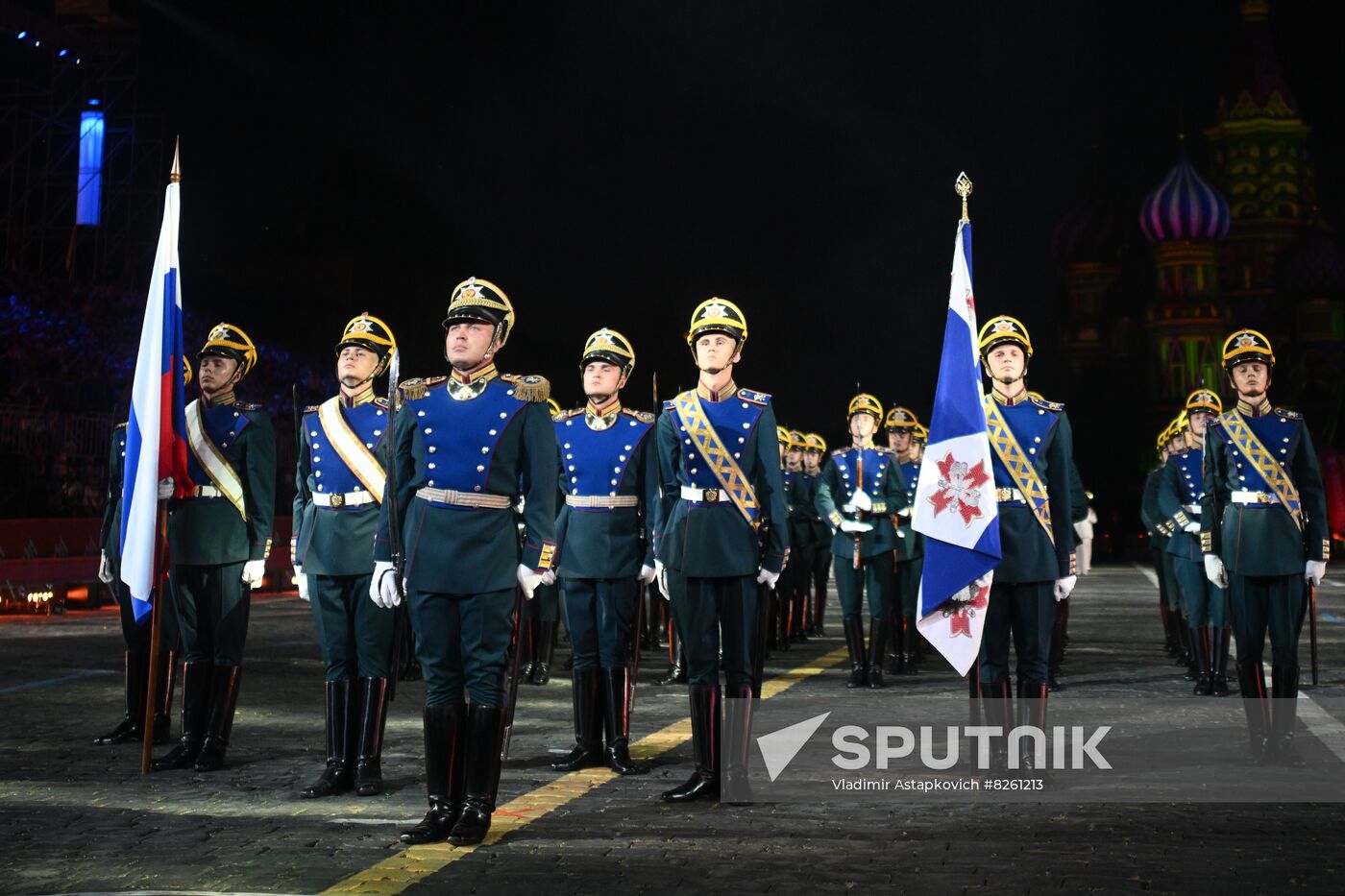 Russia Military Music Festival Opening