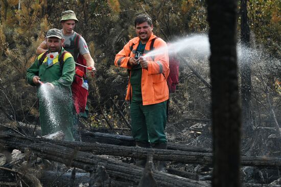 Russia Wildfires