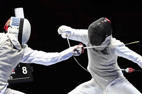 Russia Spartakiad Fencing Epee