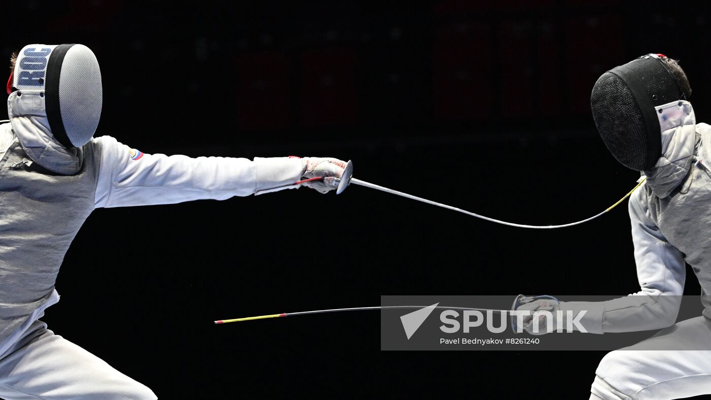 Russia Spartakiad Fencing Epee