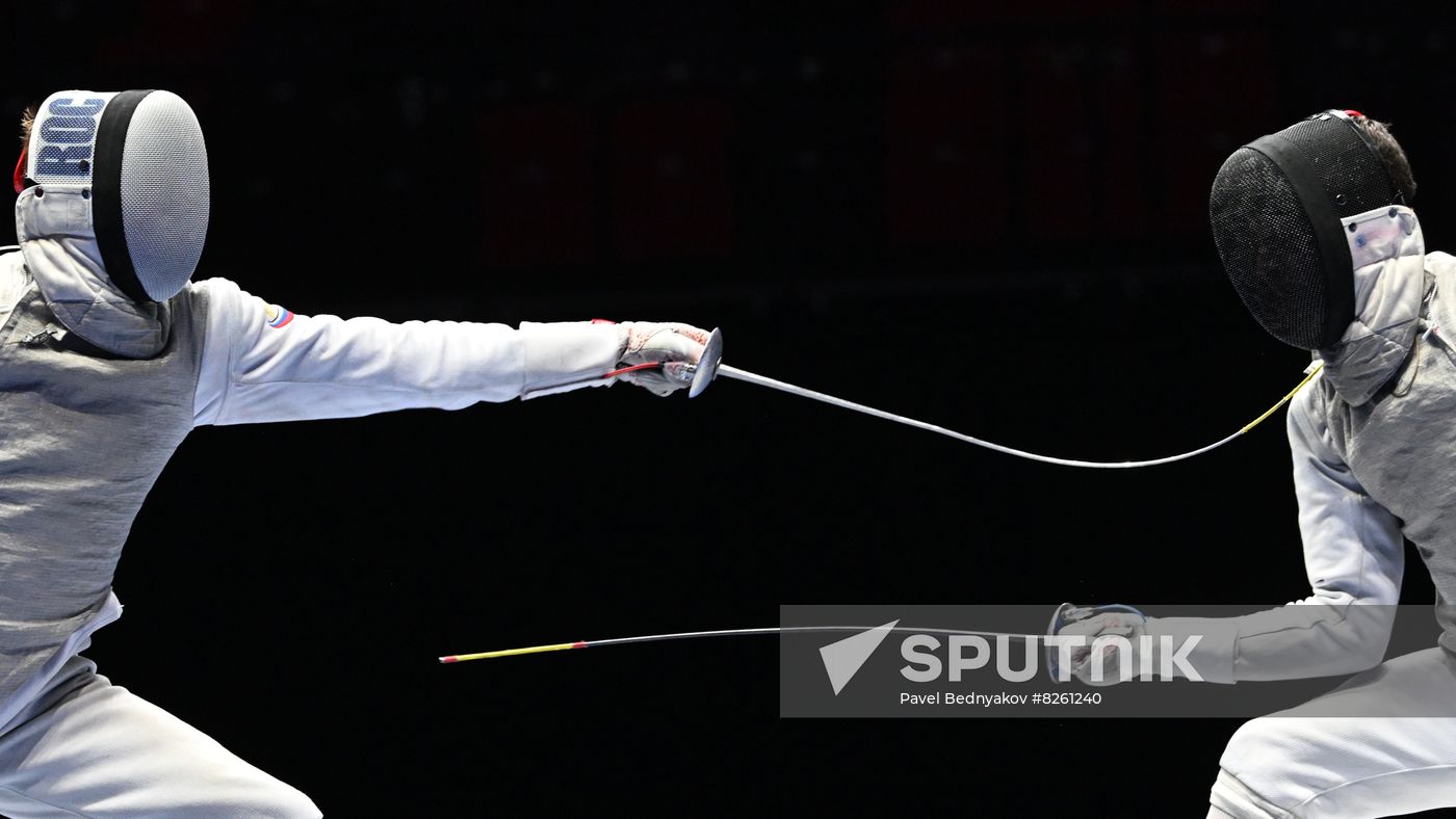 Russia Spartakiad Fencing Epee