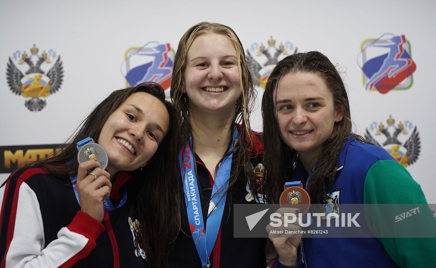 Russia Spartakiad Swimming