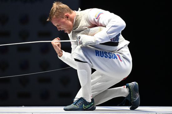 Russia Spartakiad Fencing Epee