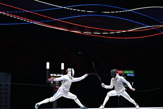 Russia Spartakiad Fencing Epee
