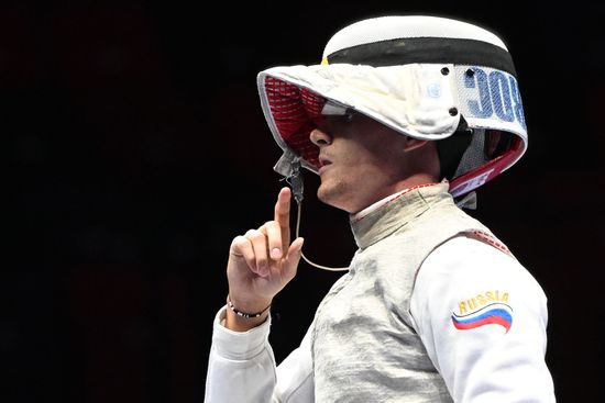 Russia Spartakiad Fencing Epee