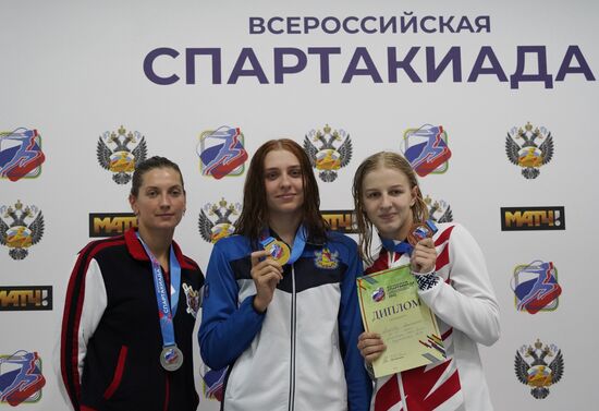 Russia Spartakiad Swimming