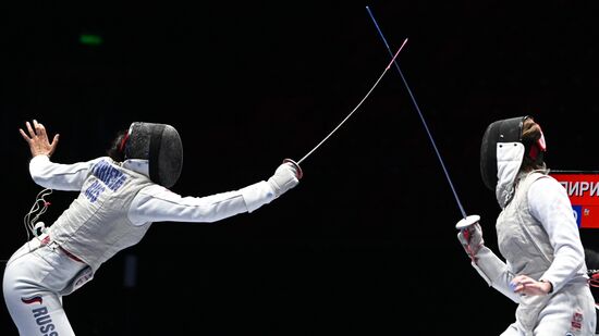 Russia Spartakiad Fencing Epee