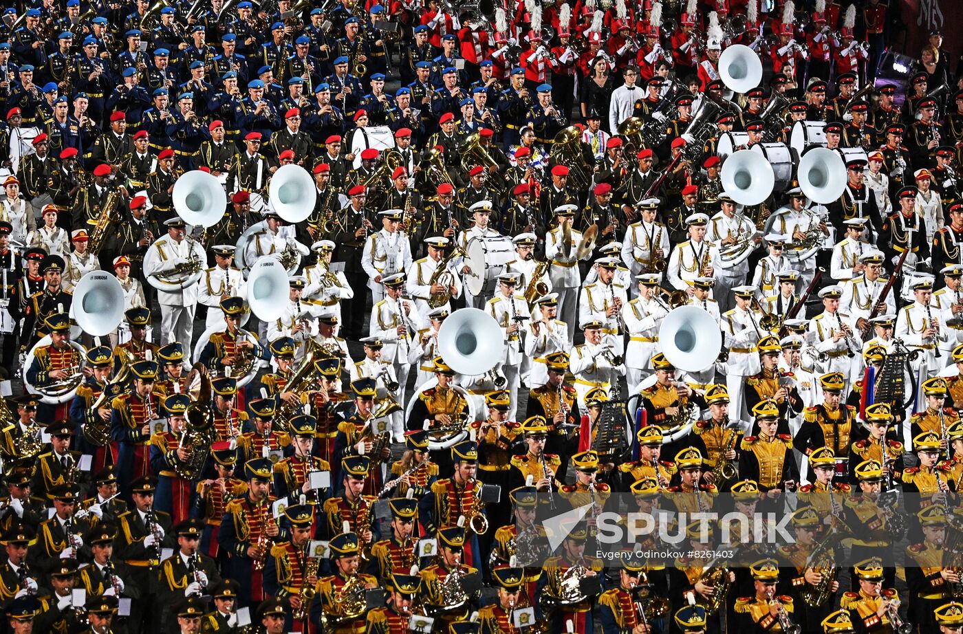 Russia Military Music Festival Opening