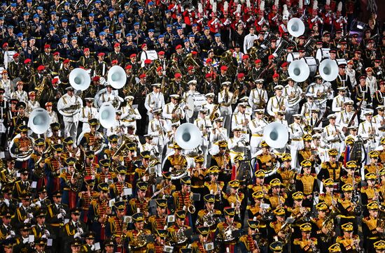 Russia Military Music Festival Opening