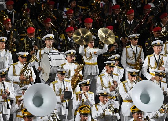 Russia Military Music Festival Opening