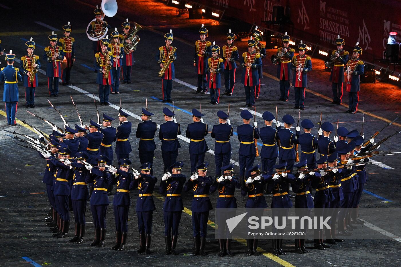 Russia Military Music Festival Opening