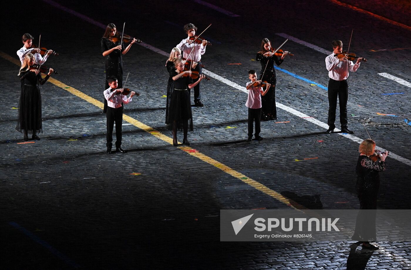 Russia Military Music Festival Opening