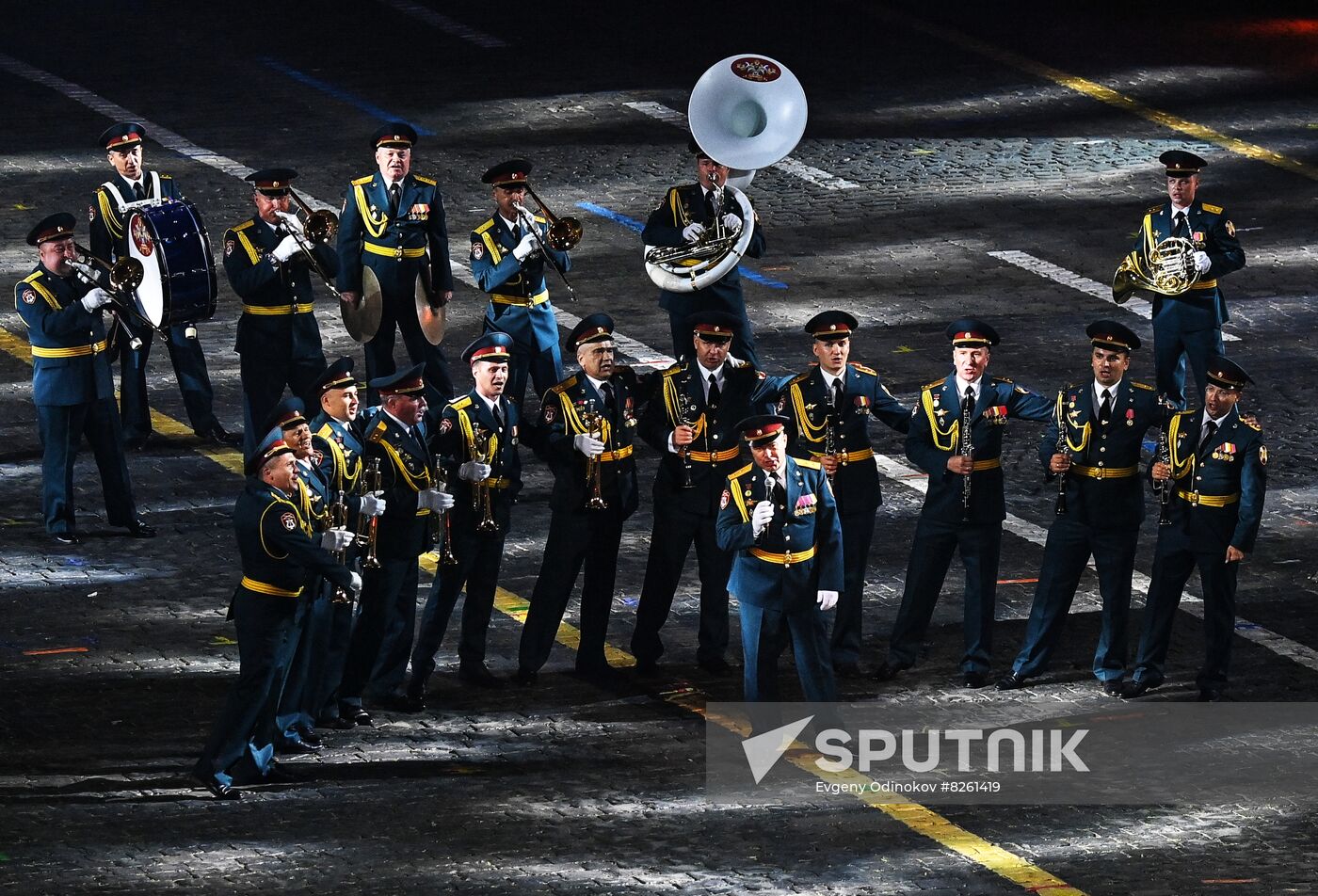 Russia Military Music Festival Opening