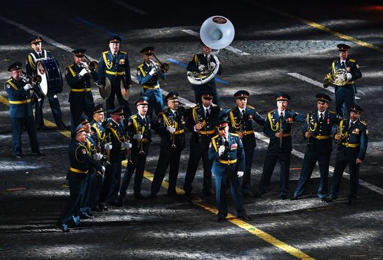 Russia Military Music Festival Opening