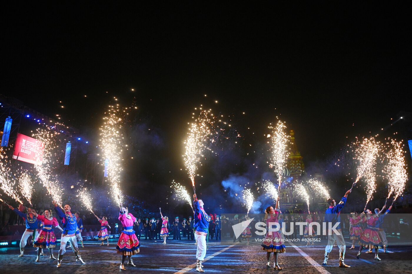 Russia Military Music Festival Opening