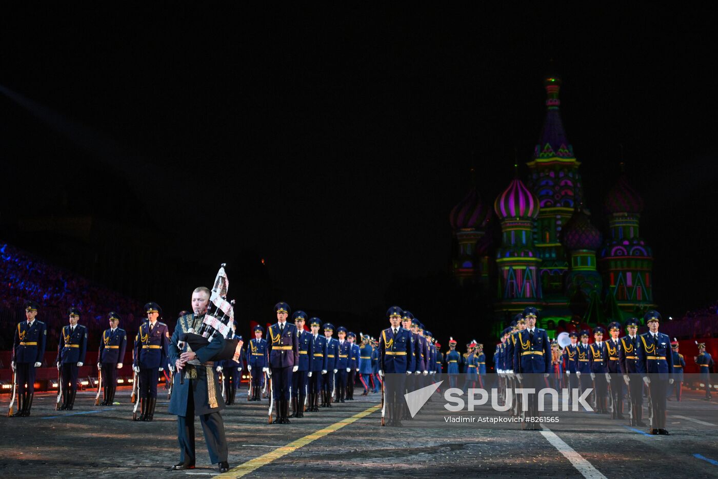 Russia Military Music Festival Opening