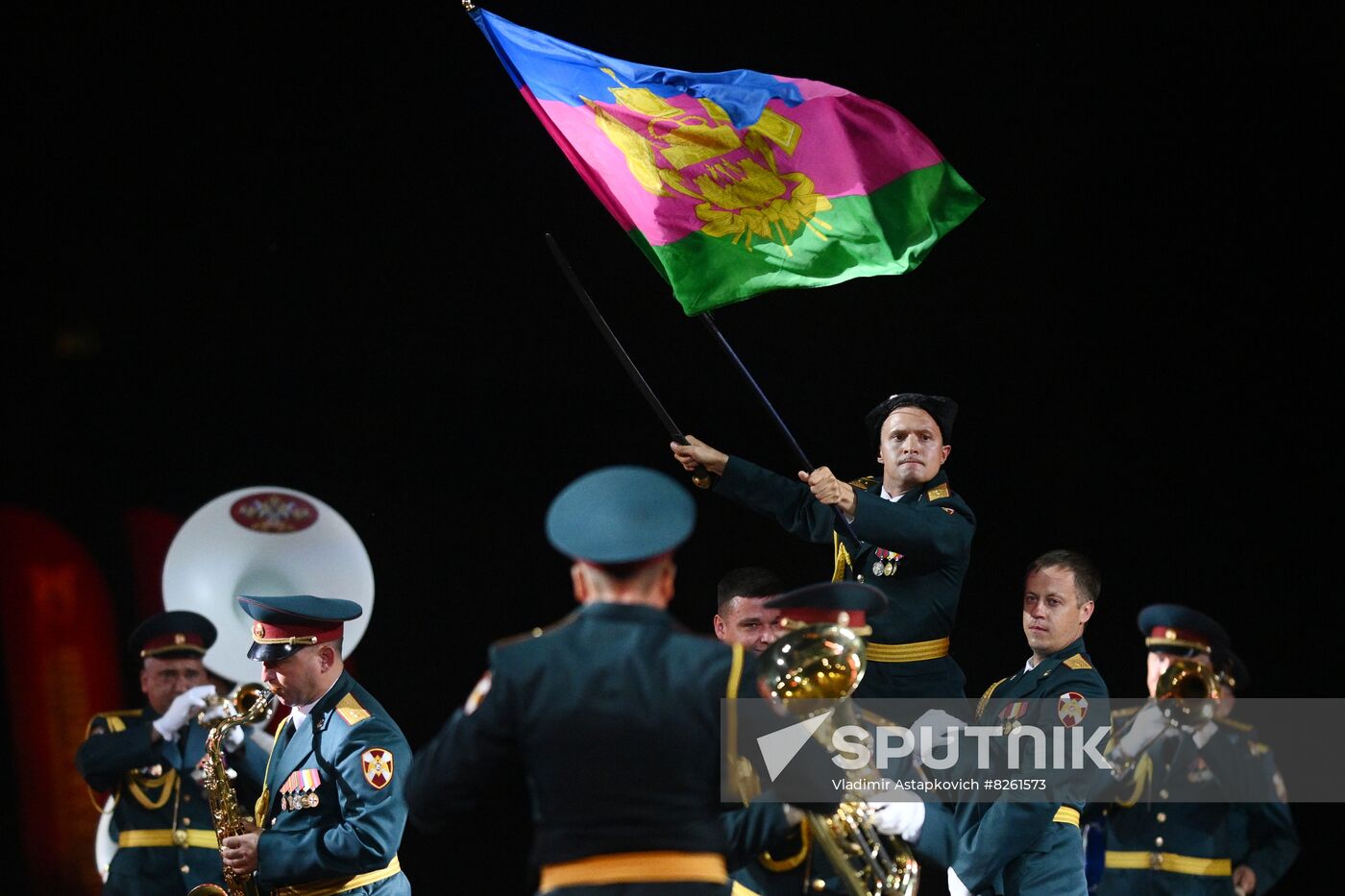 Russia Military Music Festival Opening