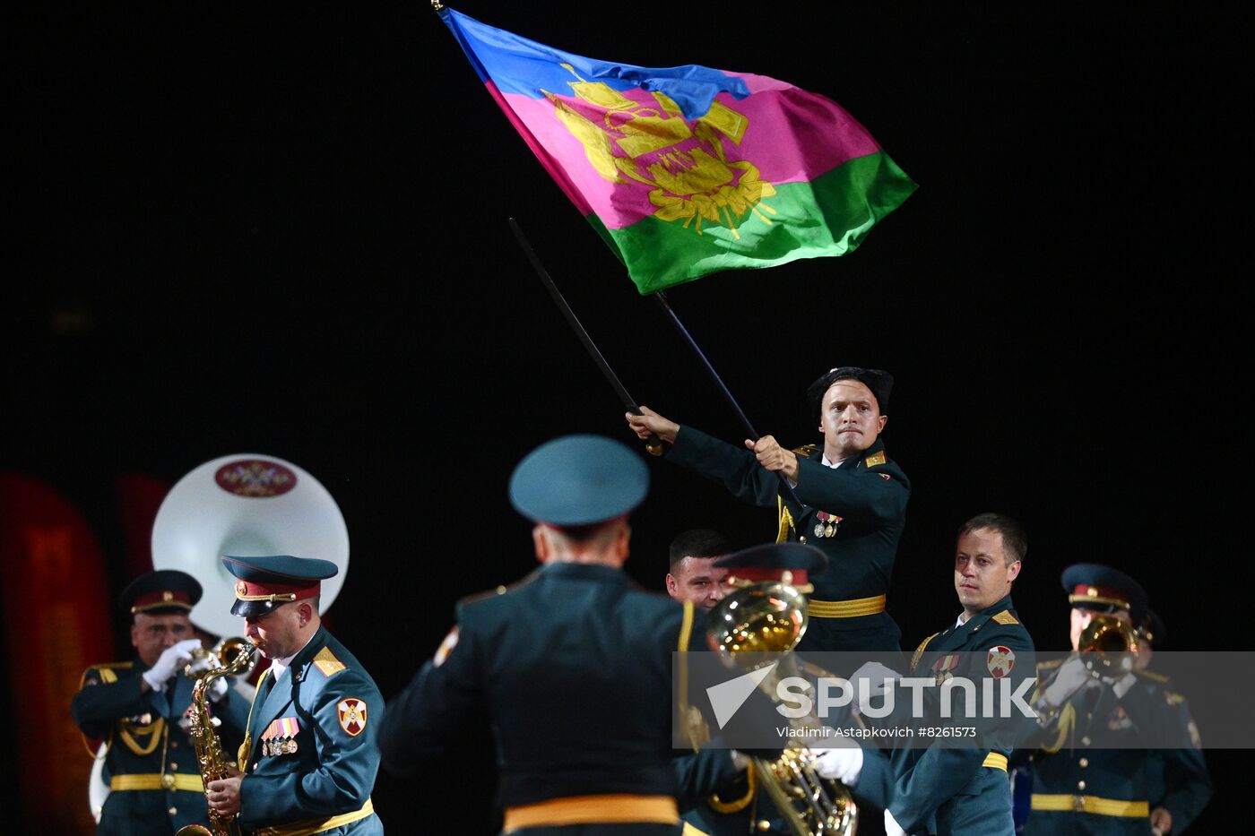 Russia Military Music Festival Opening