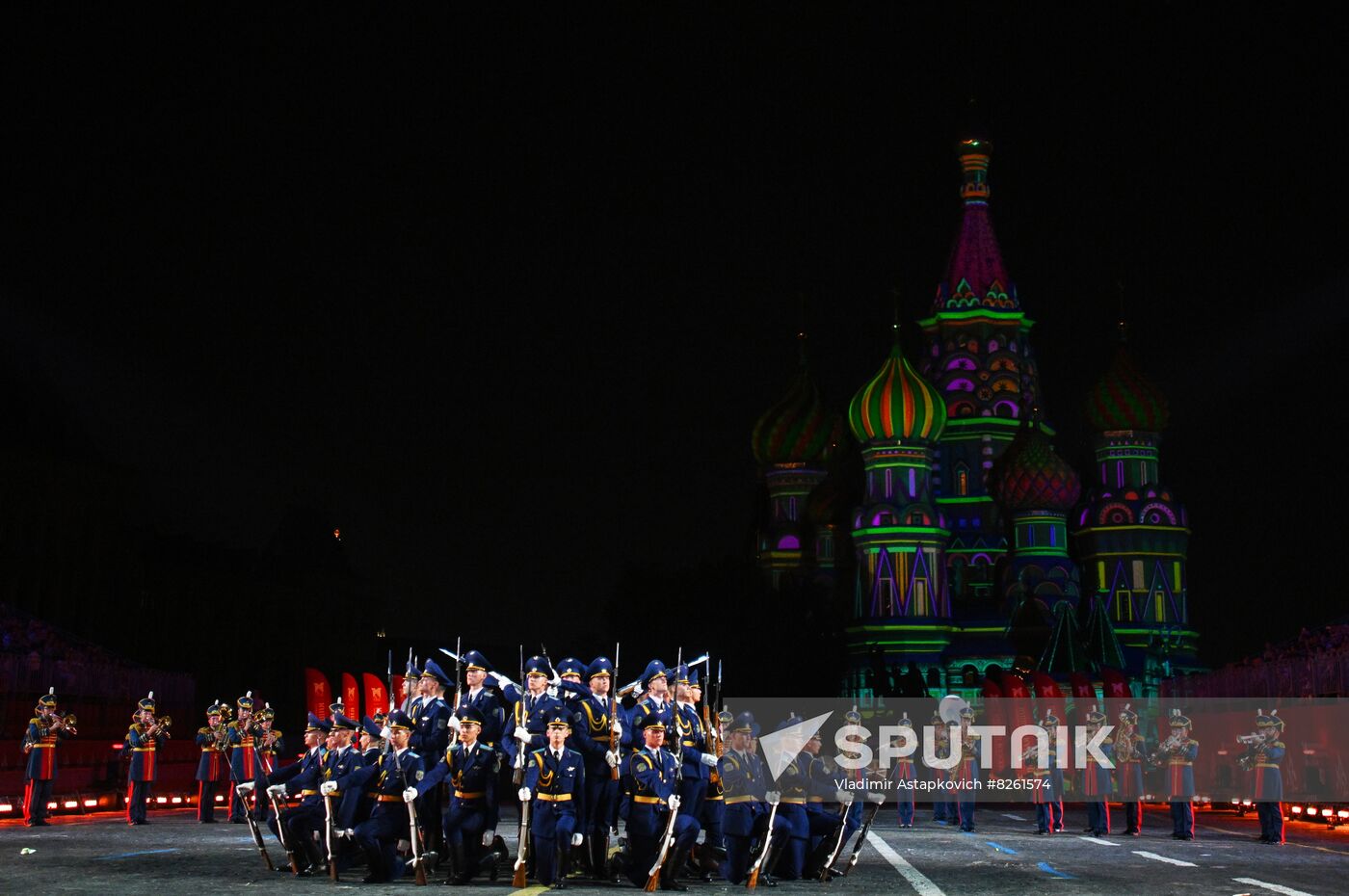 Russia Military Music Festival Opening