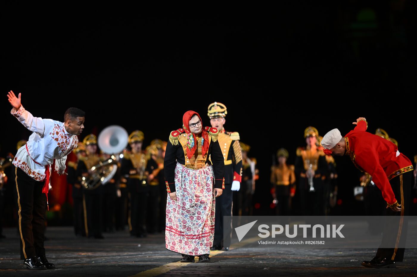 Russia Military Music Festival Opening