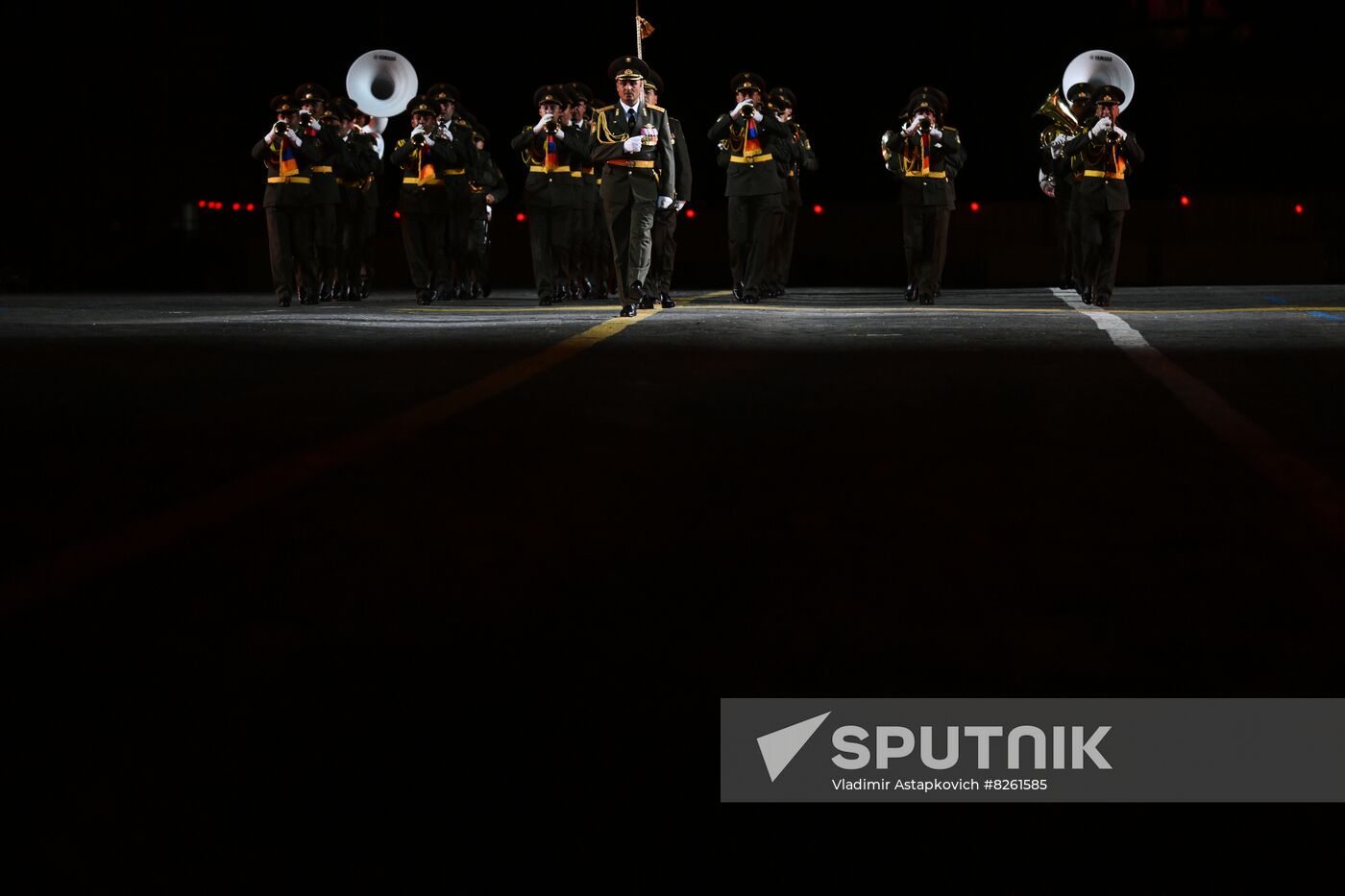 Russia Military Music Festival Opening