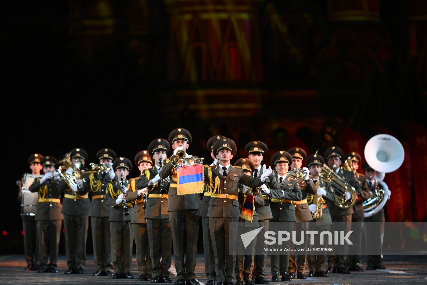 Russia Military Music Festival Opening