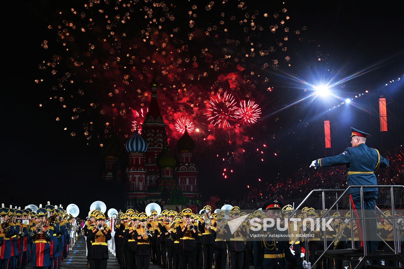 Russia Military Music Festival Opening