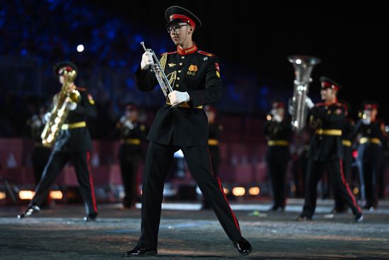 Russia Military Music Festival Opening