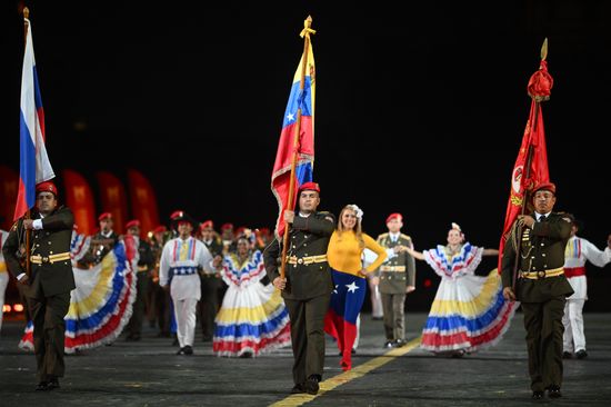 Russia Military Music Festival Opening