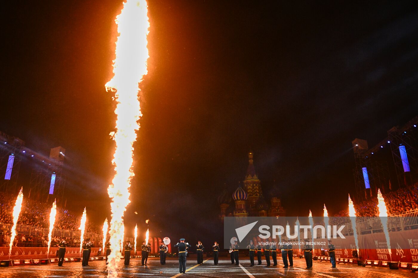 Russia Military Music Festival Opening