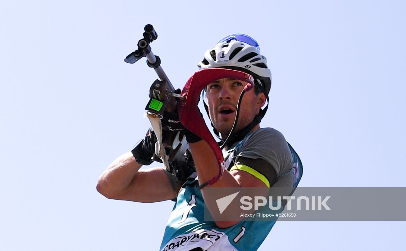 Russia Biathlon Commonwealth Cup Men Pursuit