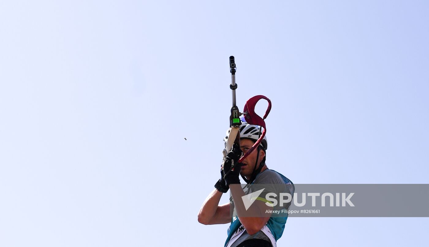 Russia Biathlon Commonwealth Cup Men Pursuit