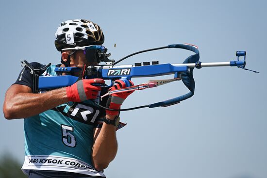 Russia Biathlon Commonwealth Cup Men Pursuit