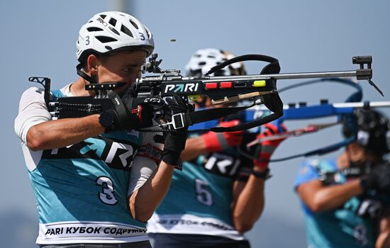 Russia Biathlon Commonwealth Cup Men Pursuit