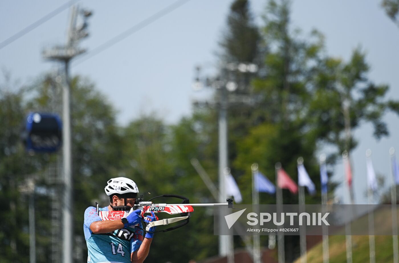 Russia Biathlon Commonwealth Cup Men Pursuit