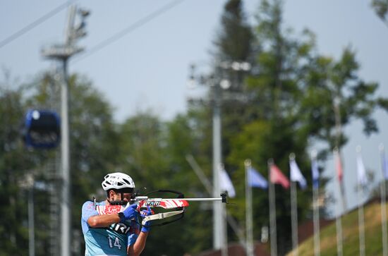 Russia Biathlon Commonwealth Cup Men Pursuit