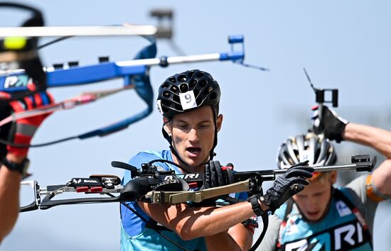 Russia Biathlon Commonwealth Cup Men Pursuit