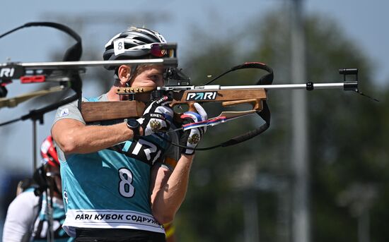 Russia Biathlon Commonwealth Cup Men Pursuit