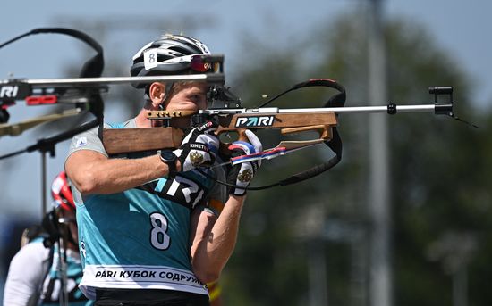 Russia Biathlon Commonwealth Cup Men Pursuit